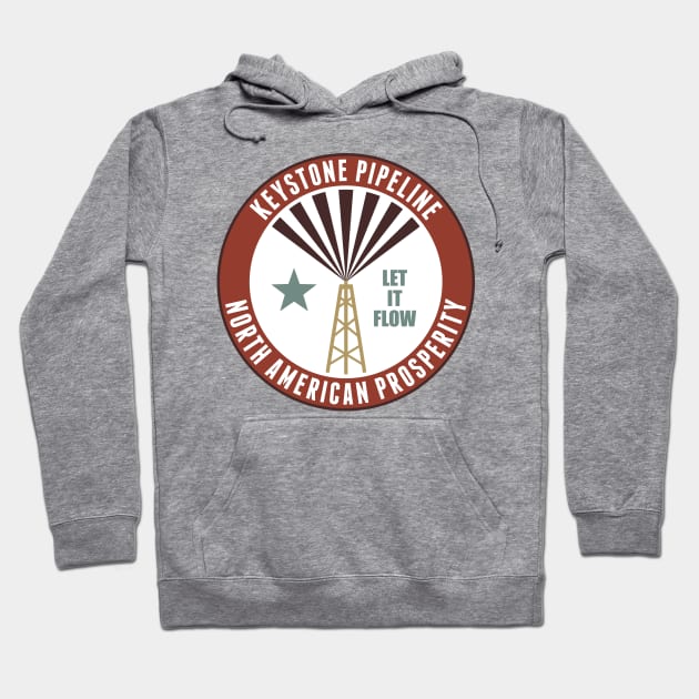 Keystone Pipeline Hoodie by morningdance